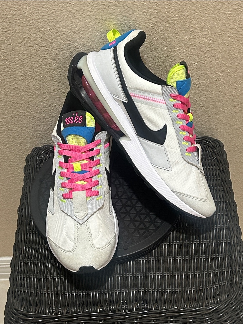 Size 11.5 Nike Air Max Pre-Day White Pure Platinum Volt DZ4399-100